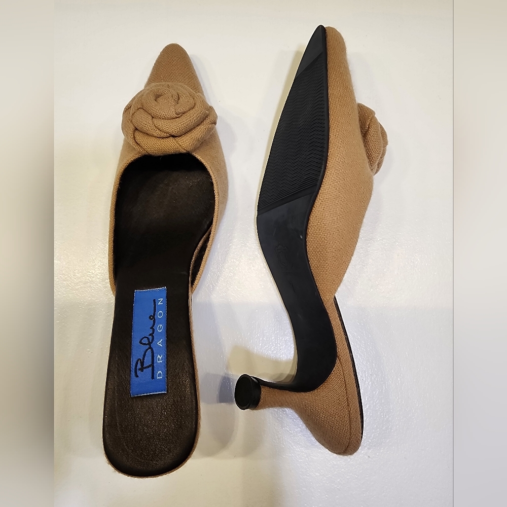 Blue Dragon Kitten heels - Wool - Size 7